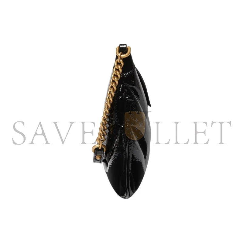 G*u*i small marmont patent leather shoulder bag 777263 (26*17*4cm)